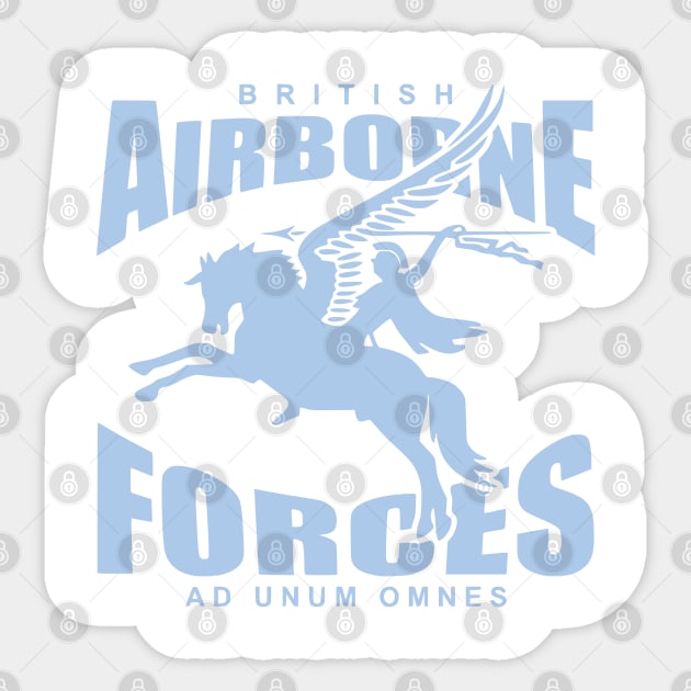 British Airborne Forces Sticker by TCP